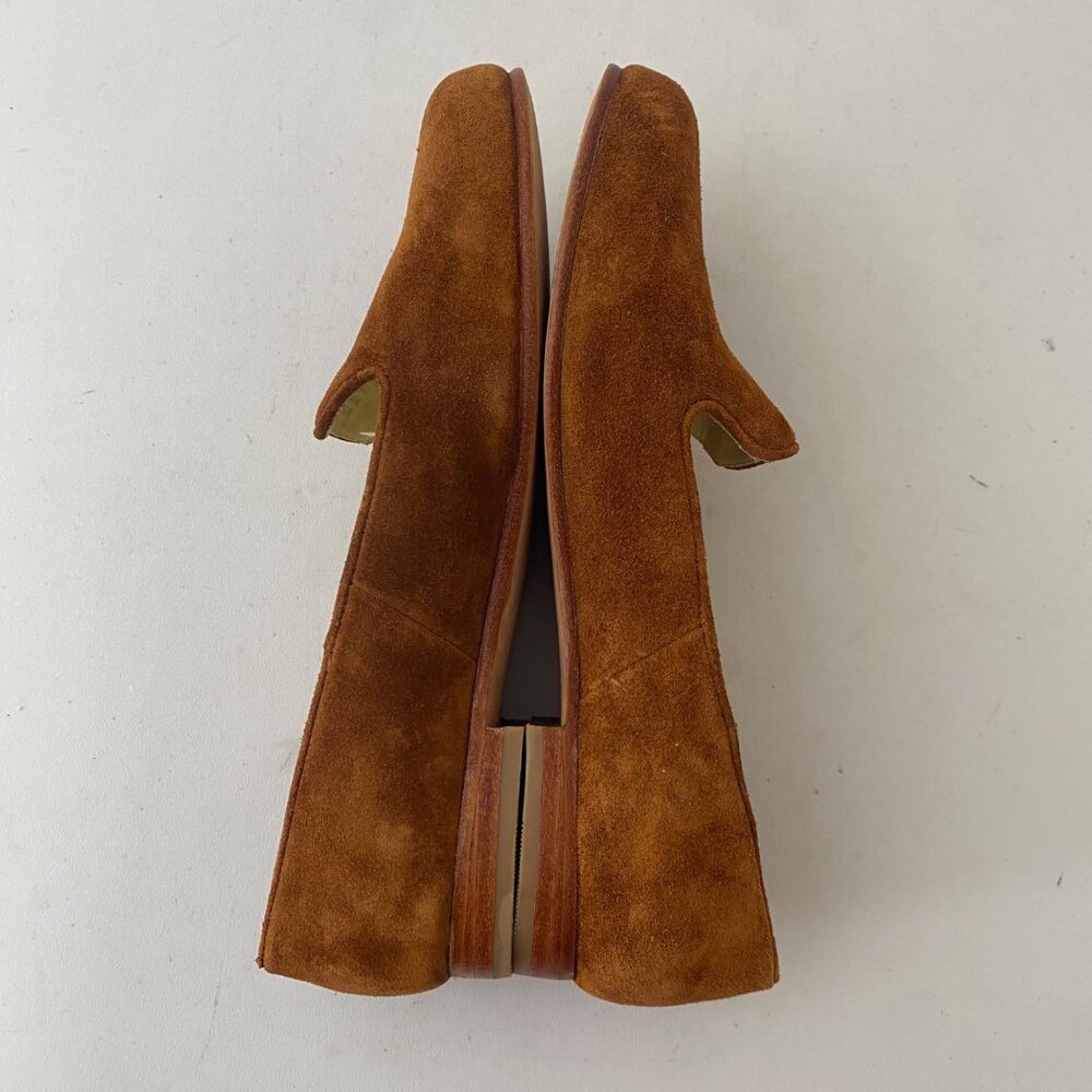 Nisolo Loafers Smoking Shoes Flats Brown - Picture 4 of 10
